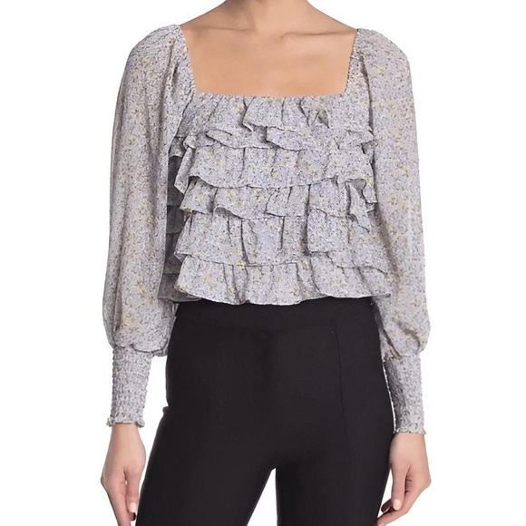 ASTR Ruffle Shirt - Picture 2 of 8